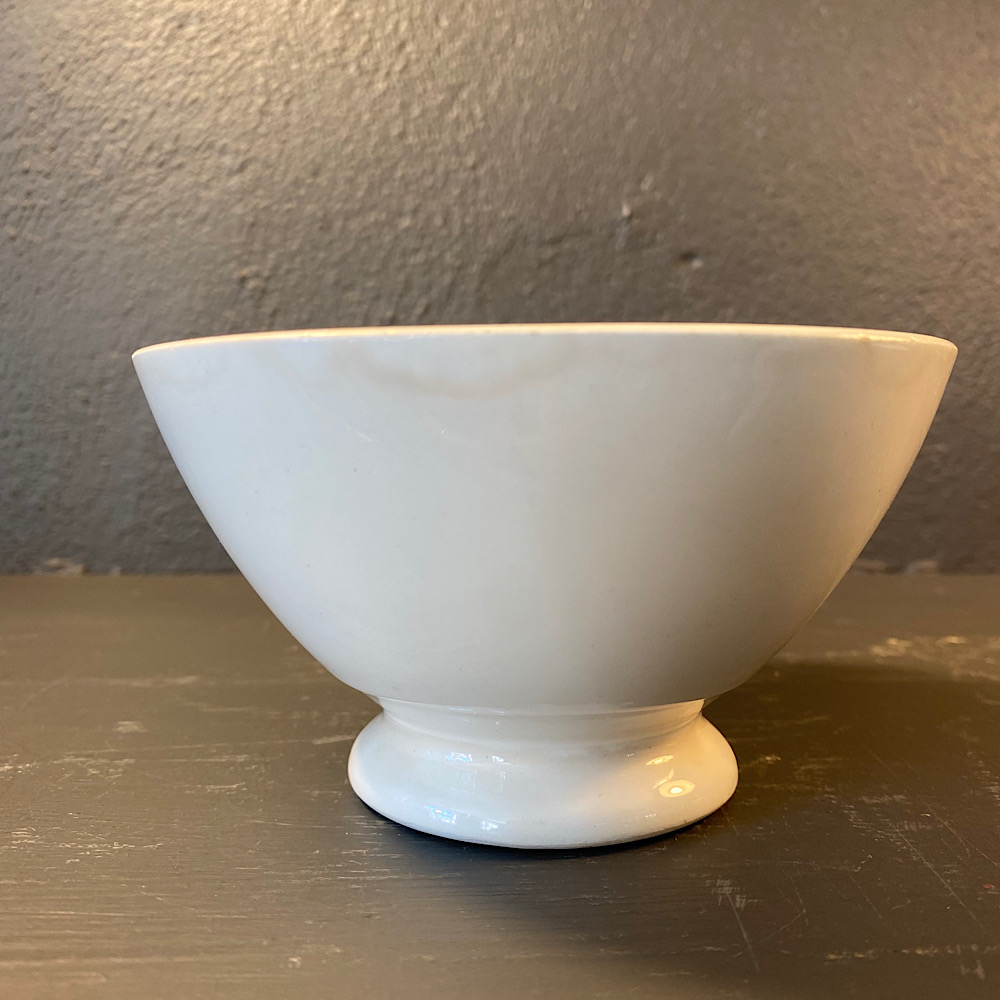 Cremehivd Sarregumines med fin patina fra Bellevue Vintage