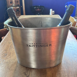 Taittinger champagnekøler i tin