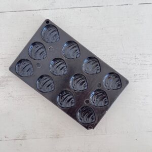 Fransk chokoladeform med muslinger