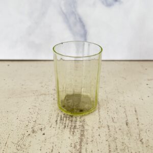 Lille grøn pastis glas