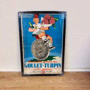 Original fransk vintage plakat – Goulet Turpin